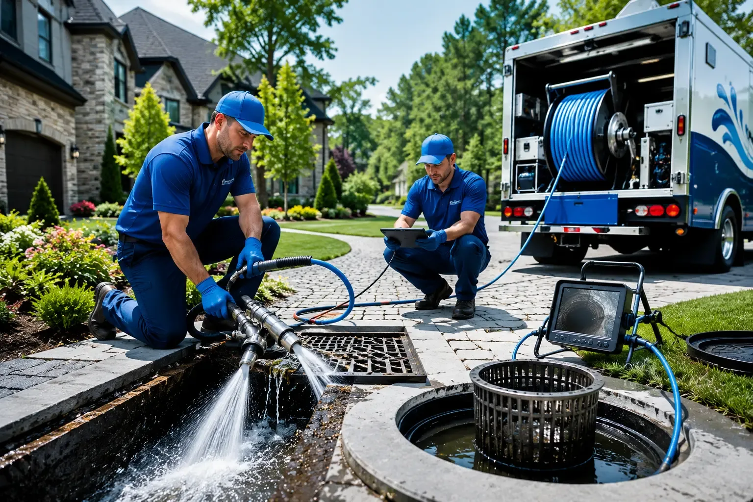 Local outdoor drain cleaning professionals in Richland, MO